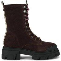 KG Kurt Geiger Women's 'Trekker Lace Up3' Suede Boots in Brown | Size: 3