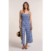 Brakeburn Women's JERI JUMPSUIT in Blue | Size: 10