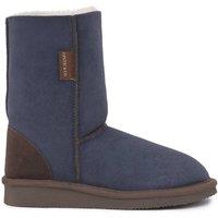 Celtic & Co Women's Shearling House Boots in Dark Navy | Size: 5