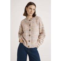 Finery London Women's Whitney Round Neck Knitted Cardigan | Size: 20