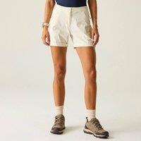Dare 2b Women's Melodic III Stretch Walking Shorts in Natural White | Size: 20