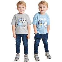 Brand Threads Bluey T-Shirt 2 pack | Size: 1-2 Years