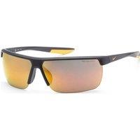 Nike Men's CW4665-471-51 Windshield Visor/Wrap Sunglasses in Black