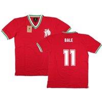 Wales Men's Mens False Nein Home Vintage Shirt - Bale 11 in Red | Size: Small