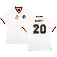 Germany Men's Mens False Nein Home Vintage Shirt - Bierhoff 20 in White | Size: Small