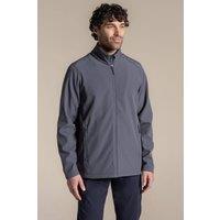 Craghoppers Men's Expert Basecamp II Softshell Jacket in Grey | Size: Large