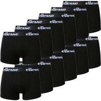 Ellesse Men's Barla Trunks (12 Pack) in Black | Size: XL