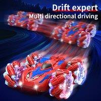 NIVOR 360 Flips Remote Control Cars RC Car Outdoor Garden Toys for Kid Boy in Red