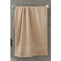 Catherine Lansfield 'Zero Twist' Cotton Bath Sheet Pair in Natural