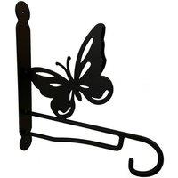 Poppyforge Butterfly Feature Bracket - Steel - Powder Coated Black