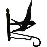 Poppyforge Swallow Feature Bracket - Steel - Powder Coated Black