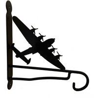 Poppyforge Lancaster Bomber Feature Bracket - Steel - Powder Coated Black