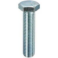 Unifix Sae Grade 5 UNC Hexagon Setscrews 3/8-16 UNC x 1 in Silver
