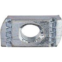 Unifix Plain Channel Nuts Bzp M10 ZZJ10053 in Silver