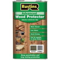 Rustins Quick Dry Advanced Wood Protector Dark Brown 5 Litre | Size: 5L