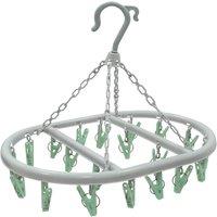 JVL Oval Sock Dryer with 20 Pegs