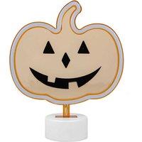 VFM e-Store Neon Table Light Halloween Decoration 20cm x 26cm X 1 in Orange | Size: 20 cm x 26 cm