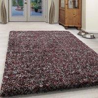 Bravich LTD Blended Shaggy Rug - Enjoy in Red | Size: 120 cm x 170 cm