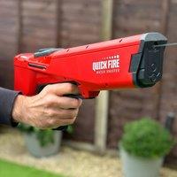 Menkind Quick Fire Water Shooter 2.0 Battery-Powered Auto Blaster - Red
