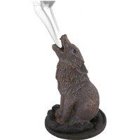 Lisa Parker Wolf Incense Cone Holder in Black
