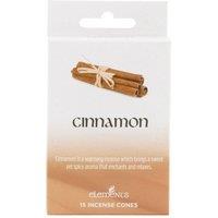 KDMD Set of 12 Packets of Elements Cinnamon Incense Cones in Brown