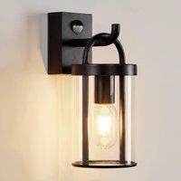 Harper Living Black Retro Industrial Outdoor Wall Lights Weatherproof with PIR sensor