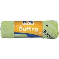 Nova Car Care Microfibre Buffing Cloth Pack of 2 in Yellow