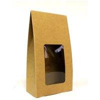 KDMD Elegant Flat Pack Gift Box 21x11x6cm for Jewelry & Small Gifts in Brown | Size: 21 x 11 x 6 cm