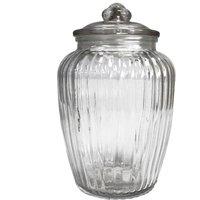 KDMD Candy Jars - Big Pumpkin Shape Sweet Jar 15x24.5cm in Clear | Size: 15x24.5 cm