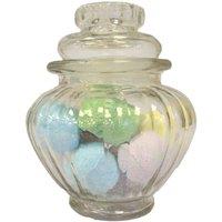 KDMD Pumpkin-Shaped Candy Jar - Multi-Use Kilner Jar for Kitchen & Decor in Clear