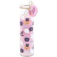 KDMD Pastel Halloween Candy Apple Tube Candle - Spooky Scented Decor in Pink