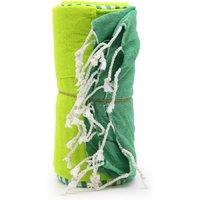 KDMD Cotton Pario Towel 100x180cm - Indian Handcrafted Picnic & Beach Wrap in Green | Size: 100x180 cm