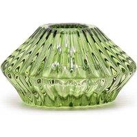 KDMD Garden Jade Flower Flip Candle Holder -Elegant Dinner & Tealight Decor in Green