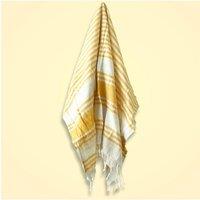 KDMD Sunrise Yellow Hamman Spa Towel 90x170cm -Soft, Absorbent Cotton Blend | Size: 90x170 cm