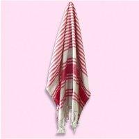 KDMD Sunset Pink Hamman Spa Towel 90x170cm - Soft Cotton Blend | Size: 90x170 cm