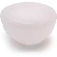 KDMD Selenite Round Bowl 6cm - Crystal Display & Decorative Trinket Holder in White