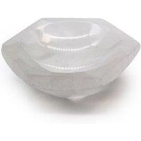 KDMD Selenite Hex Bowl 10cm - Crystal Holder & Decorative Accent in White