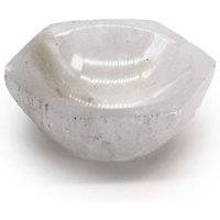 KDMD Selenite Hex Bowl - 6cm Crystal Jewelry & Decor Storage in White