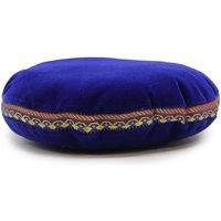 KDMD Singing Bowl Velvet Cushion 16cm - Stable Base for Resonance & Display in Blue