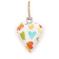 KDMD Pastel Wooden Heart Decor - Small Heart Accent for Home & Desk