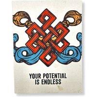 KDMD Inspiring Lokta Notebook 21x15cm - 45 Pages with Bookmark in Off-White | Size: 21x15 cm