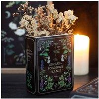 KDMD Poisonous Plants Book Vase - Dark Elegant Floral Decor in Black