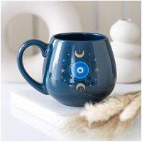 KDMD All Seeing Eye Rounded Mug in Teal