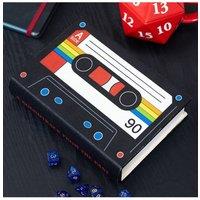 KDMD Retro Cassette Tape Storage Box - Nostalgic 80s Trinket Organizer in Black