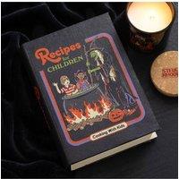 KDMD Children's Recipe Book Shaped Storage Box - Steven Rhodes in Black