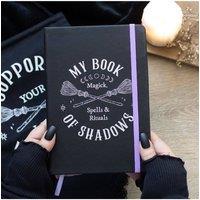 KDMD Coven Club Book of Shadows A5 Notebook - Witchy Spells & Rituals in Black
