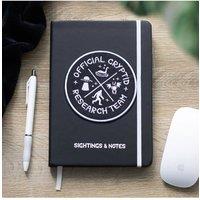 KDMD Cryptid Research Notebook - Field Journal for Sightings & Sketches in Black