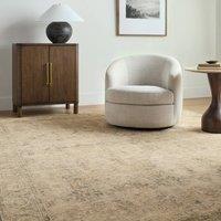 Livabliss Galey Alix Fetscher II-Vintage Beige Green Traditional Fringe Living Rug | Size: 150 cm x 230 cm