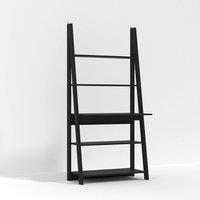 Lemon Pavilion Furniture Tiva Ladder Desk - MDF - L50 x W84 x H175.4 cm - Black