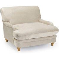 Lemon Pavilion Furniture Plumpton Chair - Velvet - L109 x W106 x H84 cm - Beige